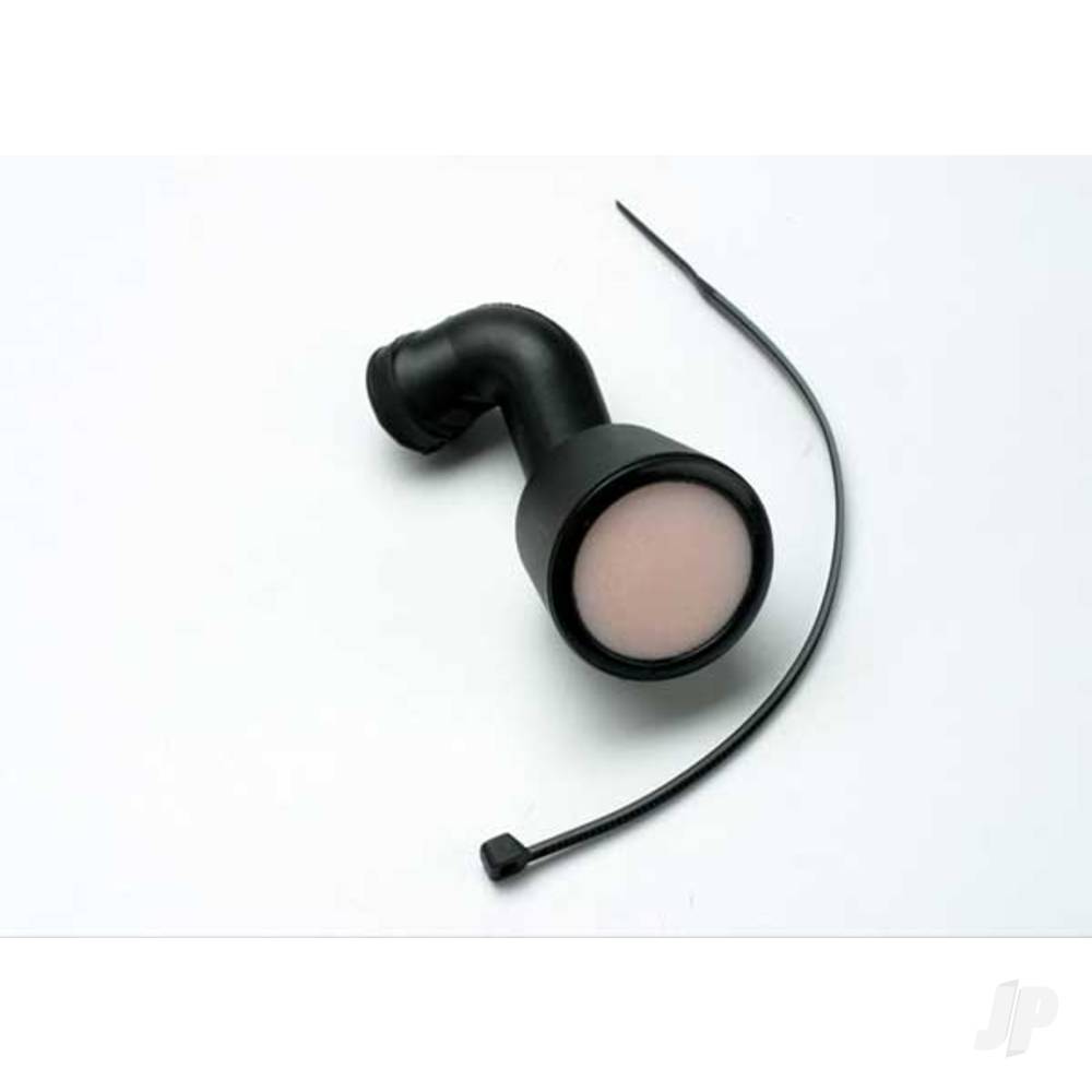 Traxxas Air filter housing / foam insert / Revo-Slayer air filter base (angled) / cable tie (1-each) (TRX 2.5, 2.5R) 5264