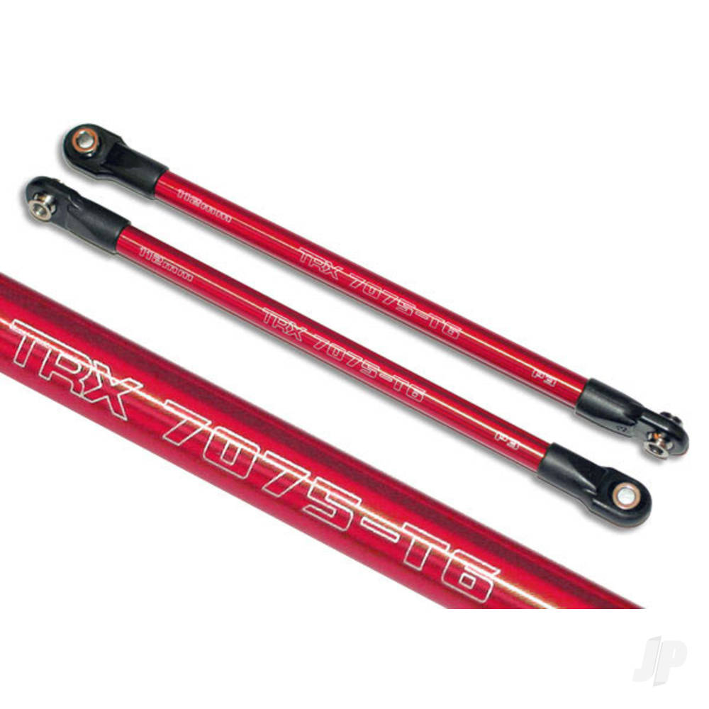 Traxxas Push rod (Aluminium) (assembled with rod ends) (2 pcs) (Red) (use with #5359 progressive 3 rockers) 5319X