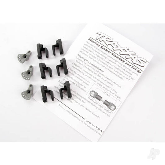 Traxxas Servo horns, steering and throttle (for non-Traxxas servos (Hitec, JR, KO, Airtronics)) 5345X
