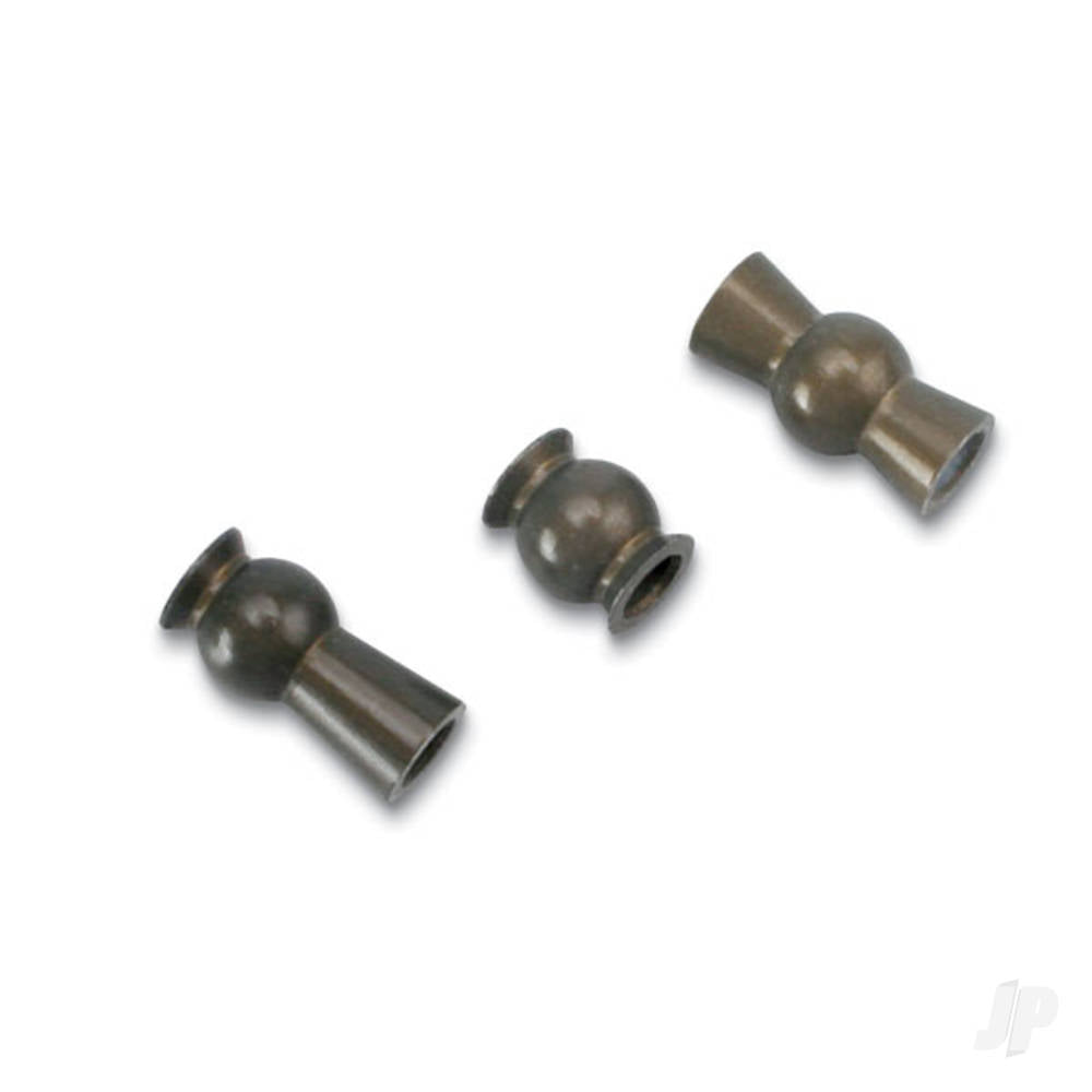 Traxxas Hollow ball Set, aluminium (30) / tall centeRed hollow ball (2 pcs) / tall offset hollow ball (2 pcs) / bump steer adjustment shims; 3.5mm (2 pcs), 1.17mm (2 pcs) 5355X