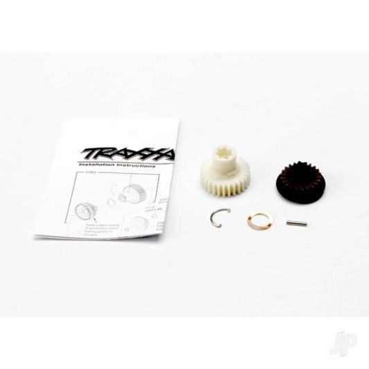 Traxxas Primary gears, forward and reverse / 2x11.8mm pin / pin retainer / disc spring 5396X