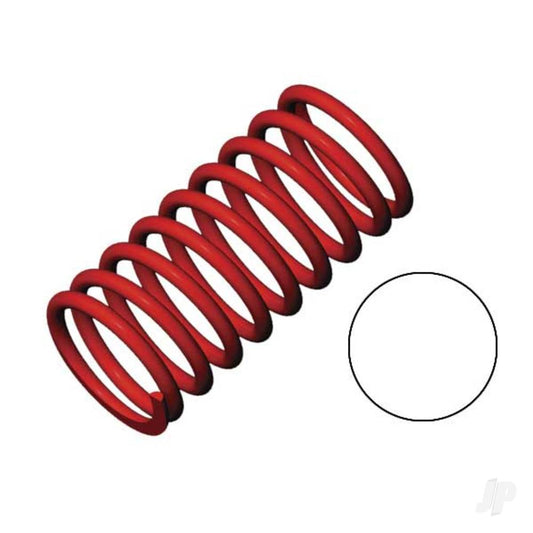 Traxxas Spring, shock (Red) (GTR) (2.9 rate white) (1 pair) 5436