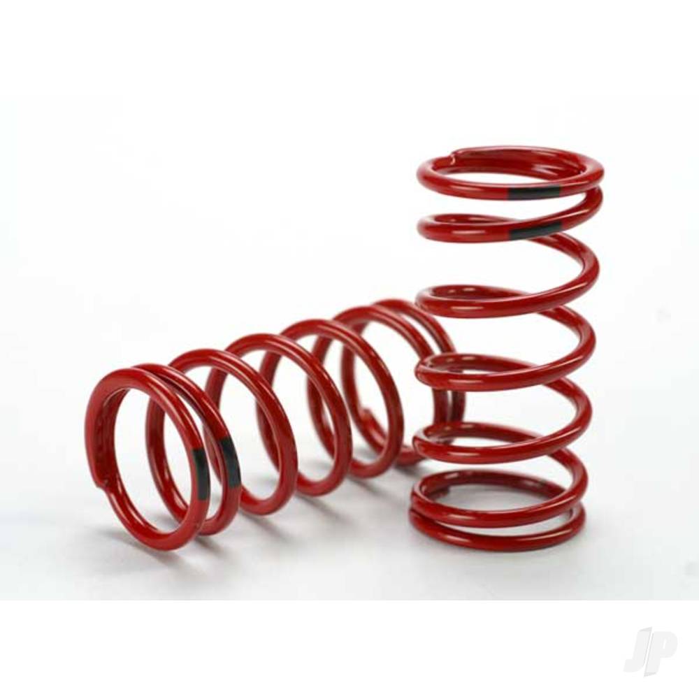 Traxxas Spring, shock (Red) (GTR) (4.4 rate black) (1 pair) 5441