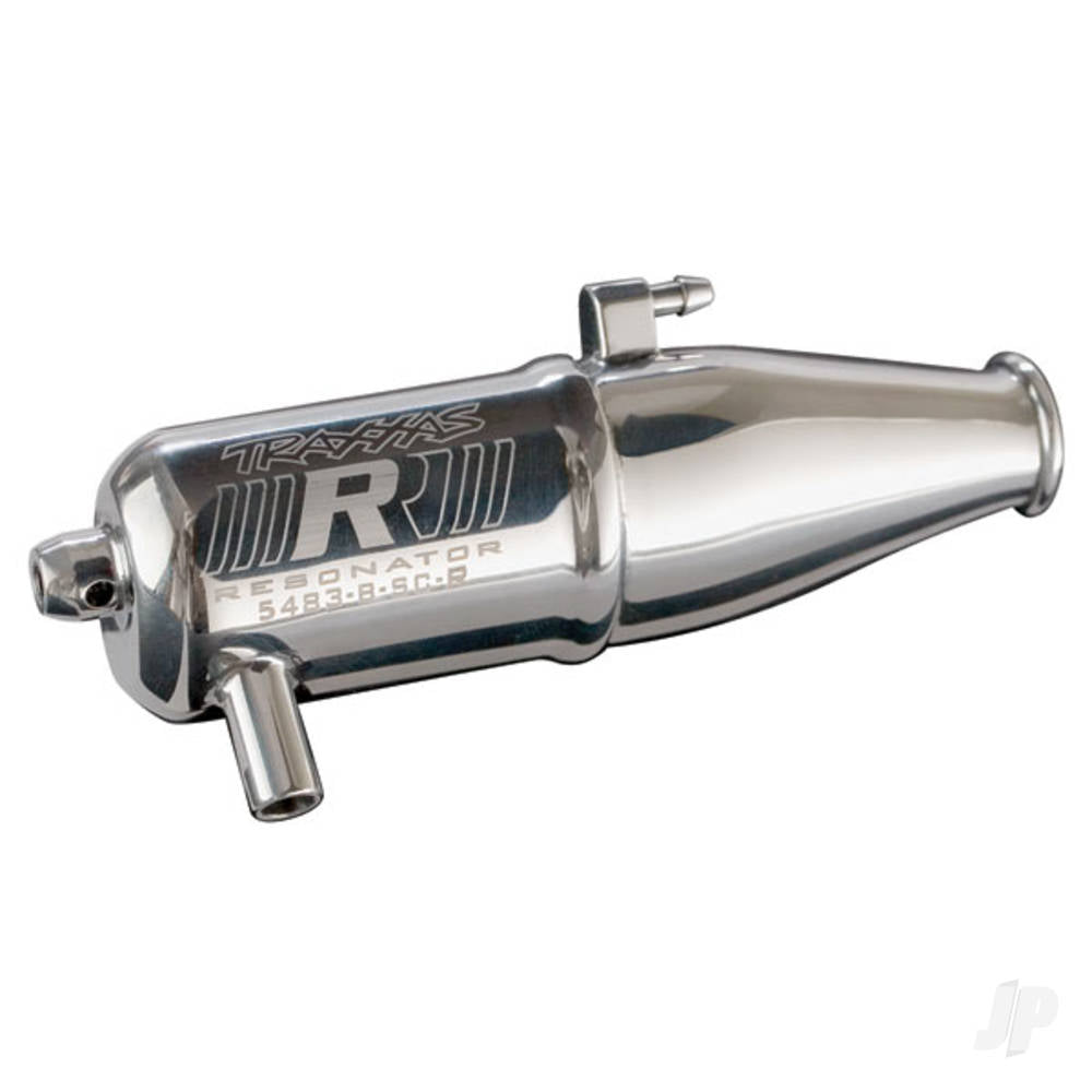 Traxxas Tuned pipe, Resonator, R.O.A.R. legal (single-chamber, enhances low to mid-rpm power) (for Jato, N. Rustler, N. 4-Tec with TRX Racing Engines) 5483