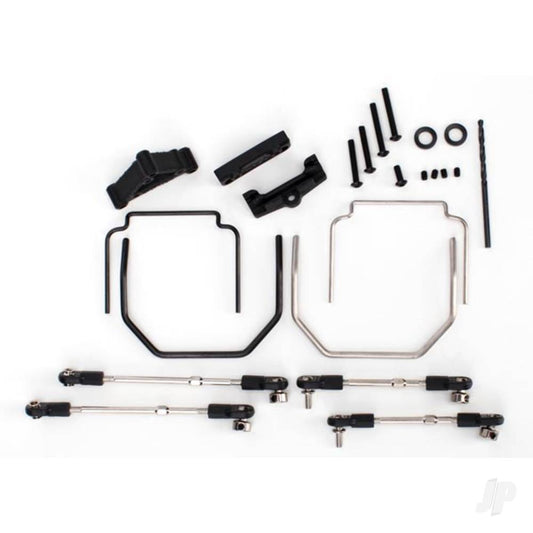 Traxxas Sway bar kit, Revo (Front and Rear) (includes thick and thin sway bars and adjustable linkage) (requires part #5411 to install Rear bumper) 5498