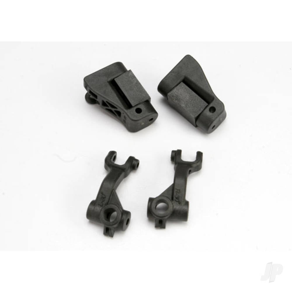 Traxxas Caster blocks, 30-degree (left & right) / steering blocks, 30-degree (left & right) 5532