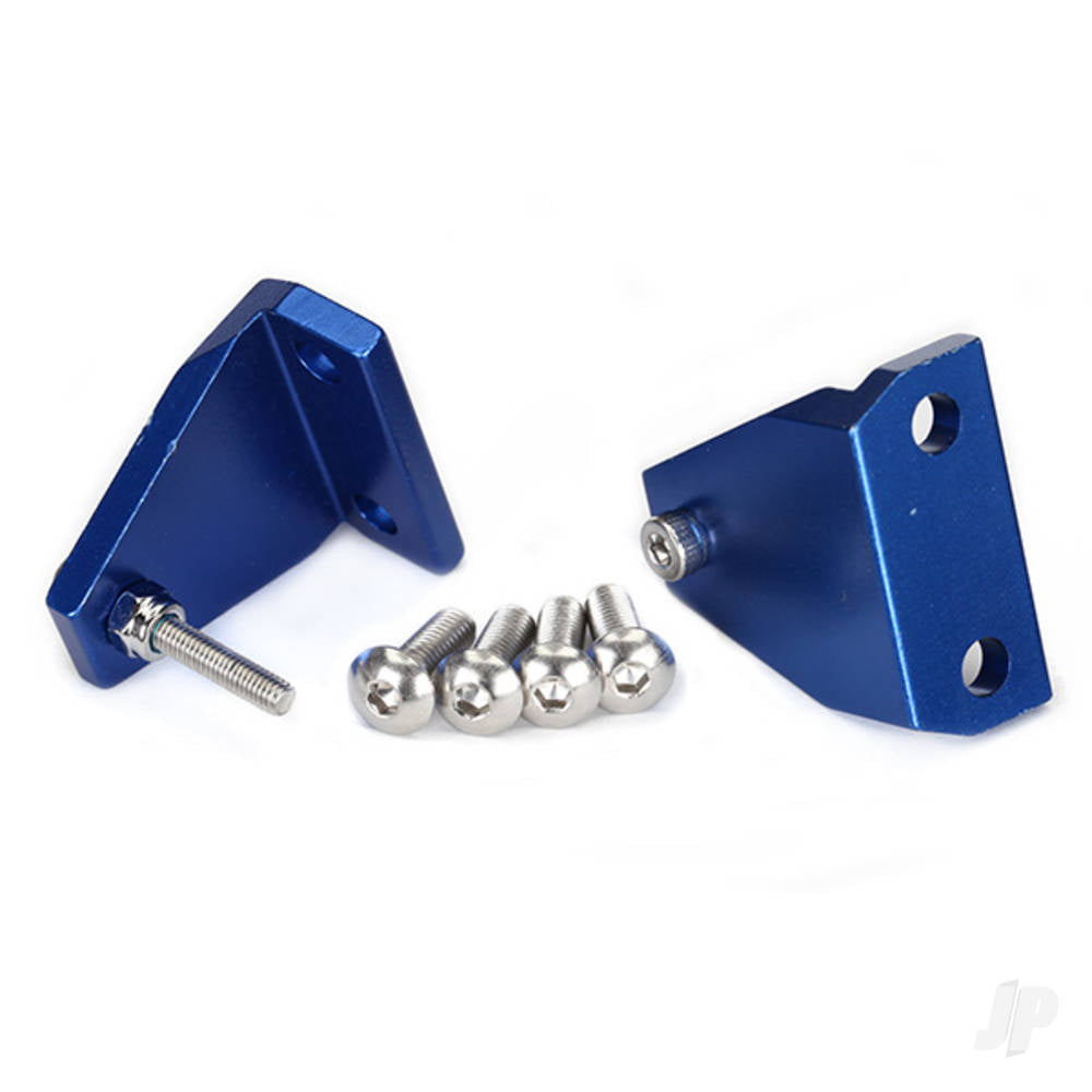 Traxxas Trim tab adjuster (2 pcs) / 4x12mm BCS stainless (4 pcs) / 3x18mm BCS (stainless) (2 pcs) / NL 3.0 (2 pcs) 5731X