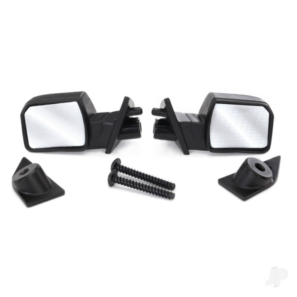 Traxxas Mirrors, side (left & right) / mounts (left & right) / 2.6x8mm BCS (2 pcs) 5829