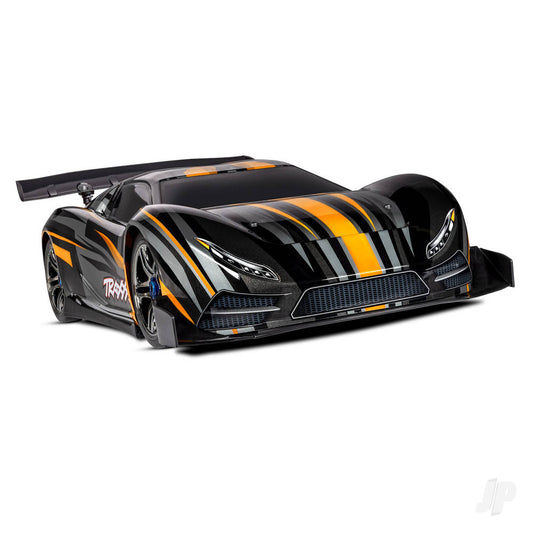 Traxxas XO-1 1:7 100+ MPH 4WD RTR Brushless Electric Race Car, Orange (+ TQi 2-ch wireless, TSM, Castle Mamba ESC) 64077-3-ORNG