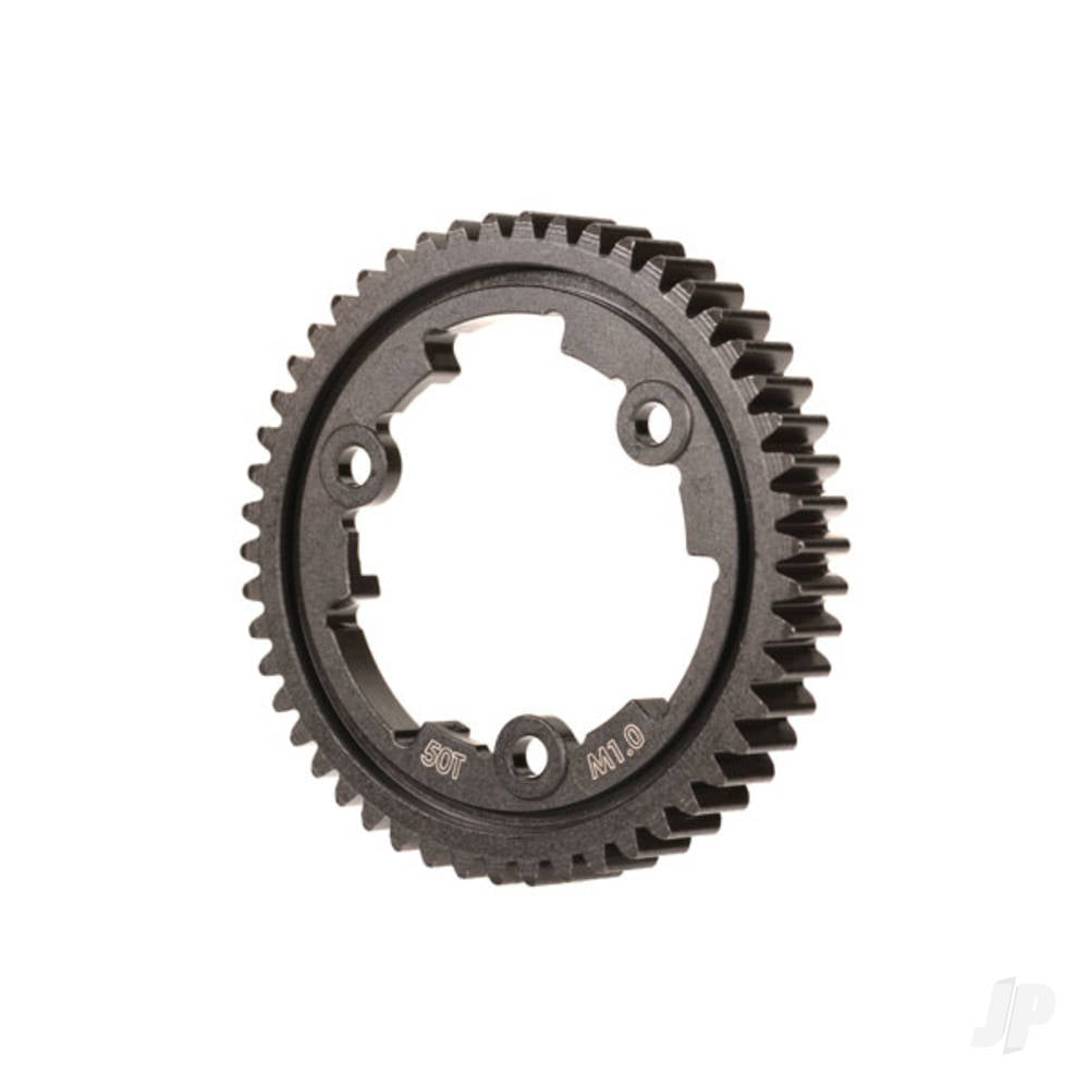 Traxxas Spur gear, 50-T, machined steel (wide face, 1.0 metric pitch) 6443