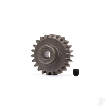 Traxxas Gear, 23-T pinion (1.0 metric pitch) (fits 5mm shaft) / set screw (for use only with steel spur gears) 6481X