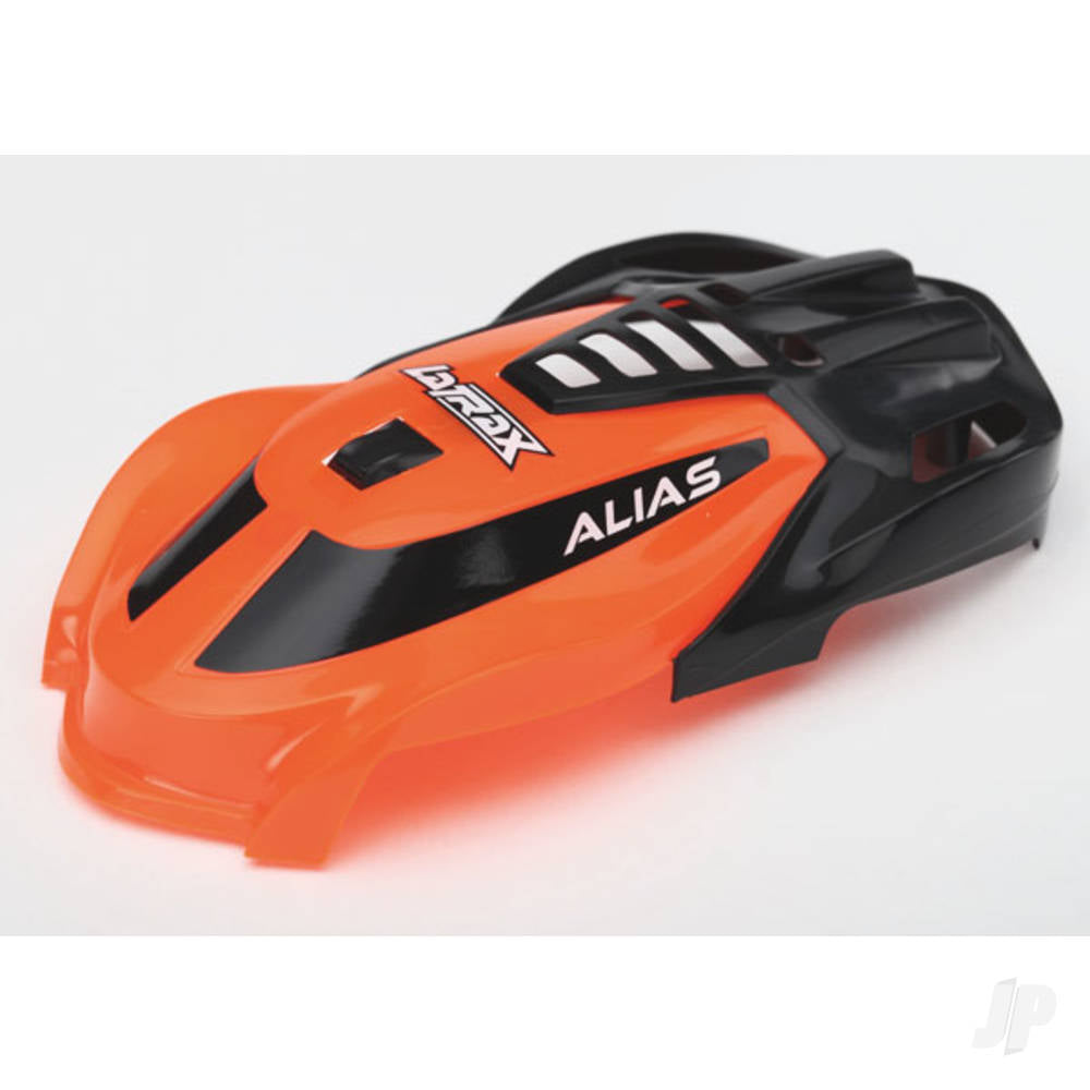 Traxxas Canopy, Alias, orange / 1.6x5mm BCS (self-tapping) (3 pcs) 6613