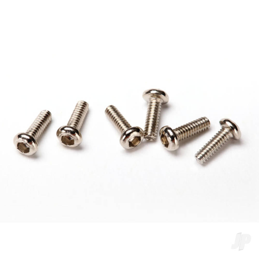 Traxxas Screws, 1.6x5mm button-head machine (hex drive) (6 pcs) 6643