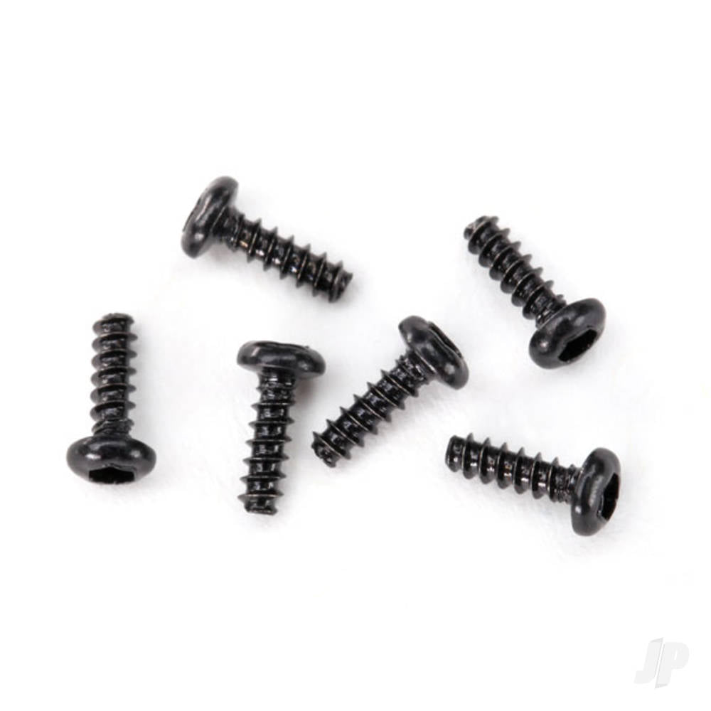 Traxxas Screws, 1.6x5mm button-head, self-tapping (hex drive) (6 pcs) 6644