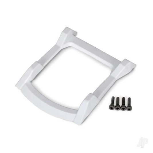 Traxxas Skid plate, roof (Body) (white) / 3x12 CS (4 pcs) 6728A