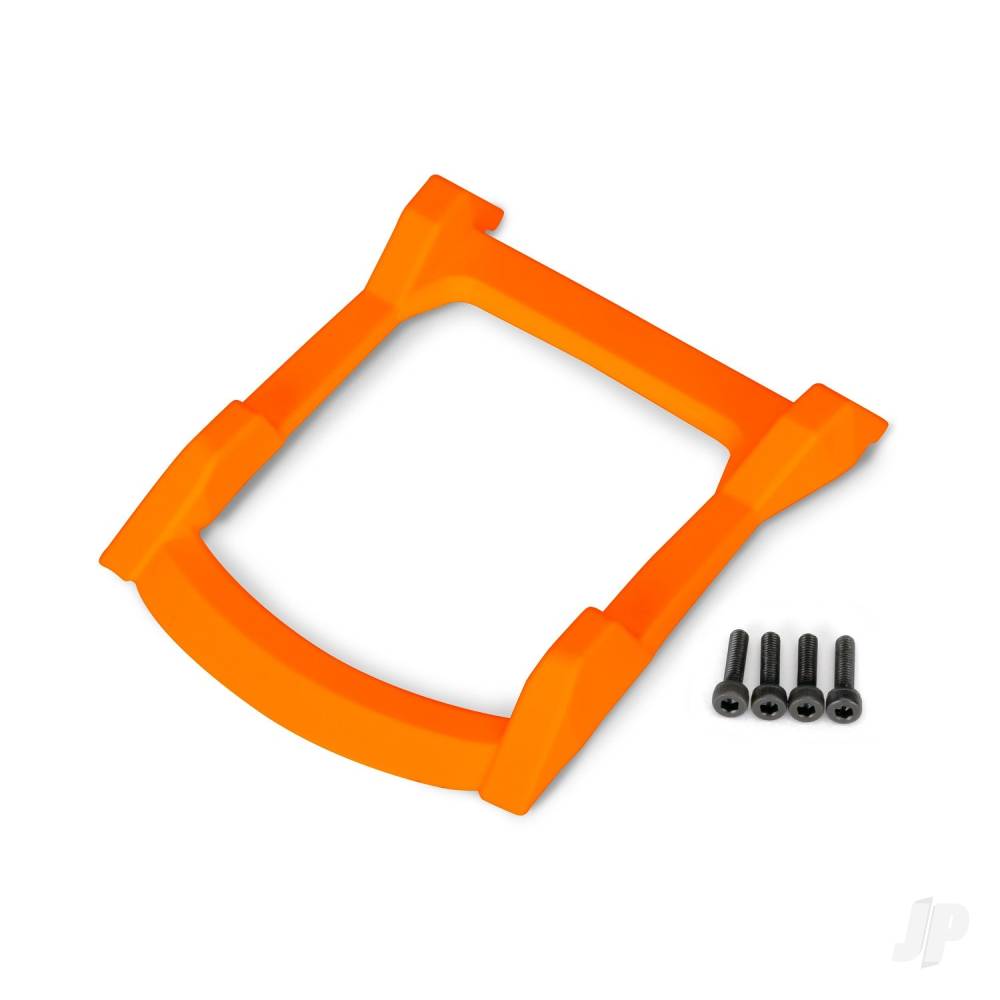 Traxxas Skid plate, roof (Body) (orange) / 3x12 CS (4 pcs) 6728T