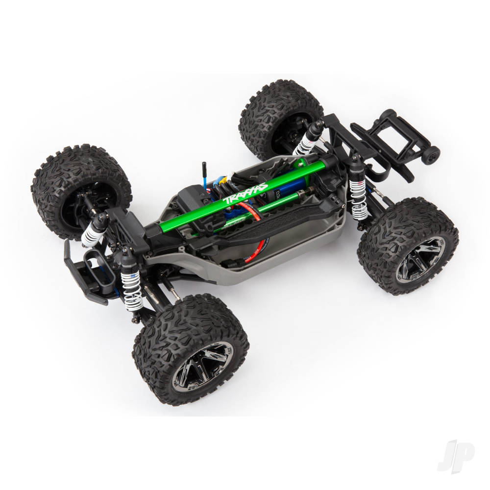 Traxxas Chassis Brace Kit, Green (fits Rustler 4X4 and Slash 4X4 equipped with Low-CG chassis) 6730G