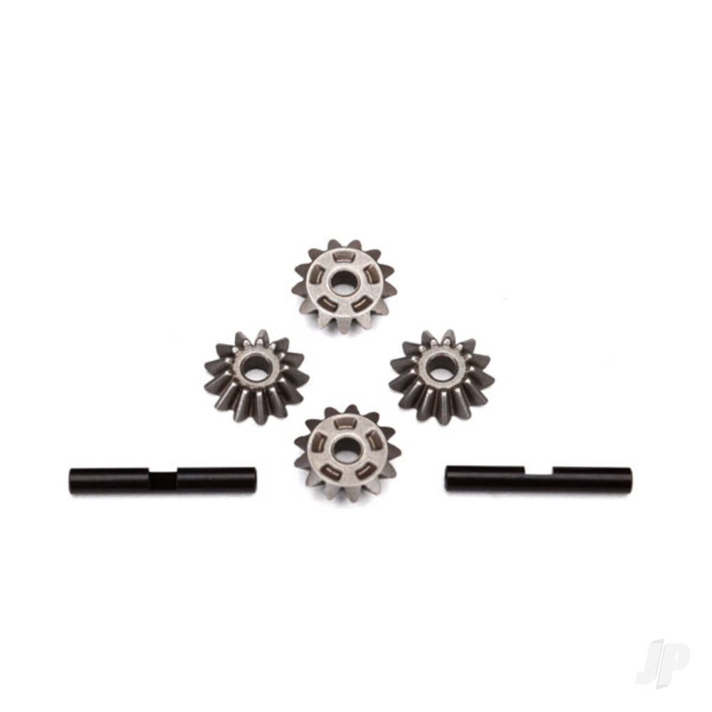 Traxxas Gear Set, center Differential (output gears (2 pcs) / spider gears (4 pcs) / spider gear shaft (2 pcs)) 6783