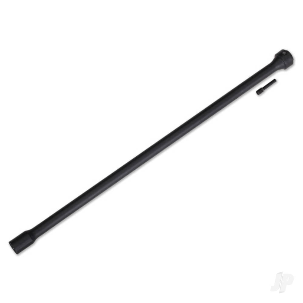 Traxxas Driveshaft, center, plastic (black) / screw pin 7455