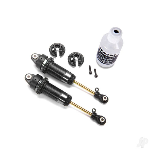 Traxxas Shocks, GTR XX-Long hard-anodised, PTFE-coated bodies with TiN shafts (assembled) (2 pcs) ( with out springs) 7462X