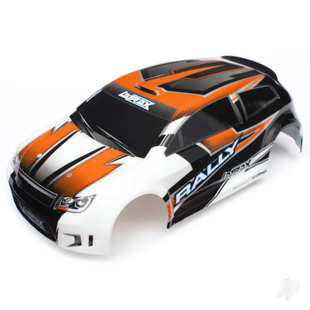Traxxas Body, LaTrax 1:18 Rally, orange (painted) / decals 7517