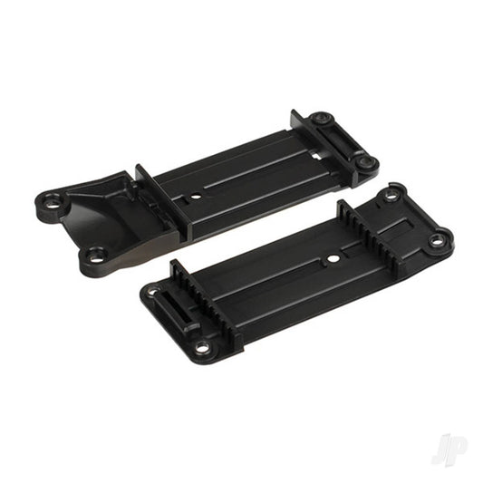 Traxxas Mount, tie bar, Front (1pc) / Rear (1pc) 7716