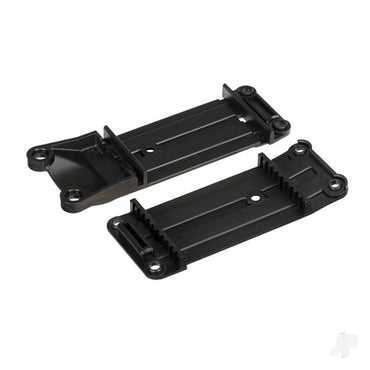 Traxxas Mount, tie bar, Front (1pc) / Rear (1pc) 7716