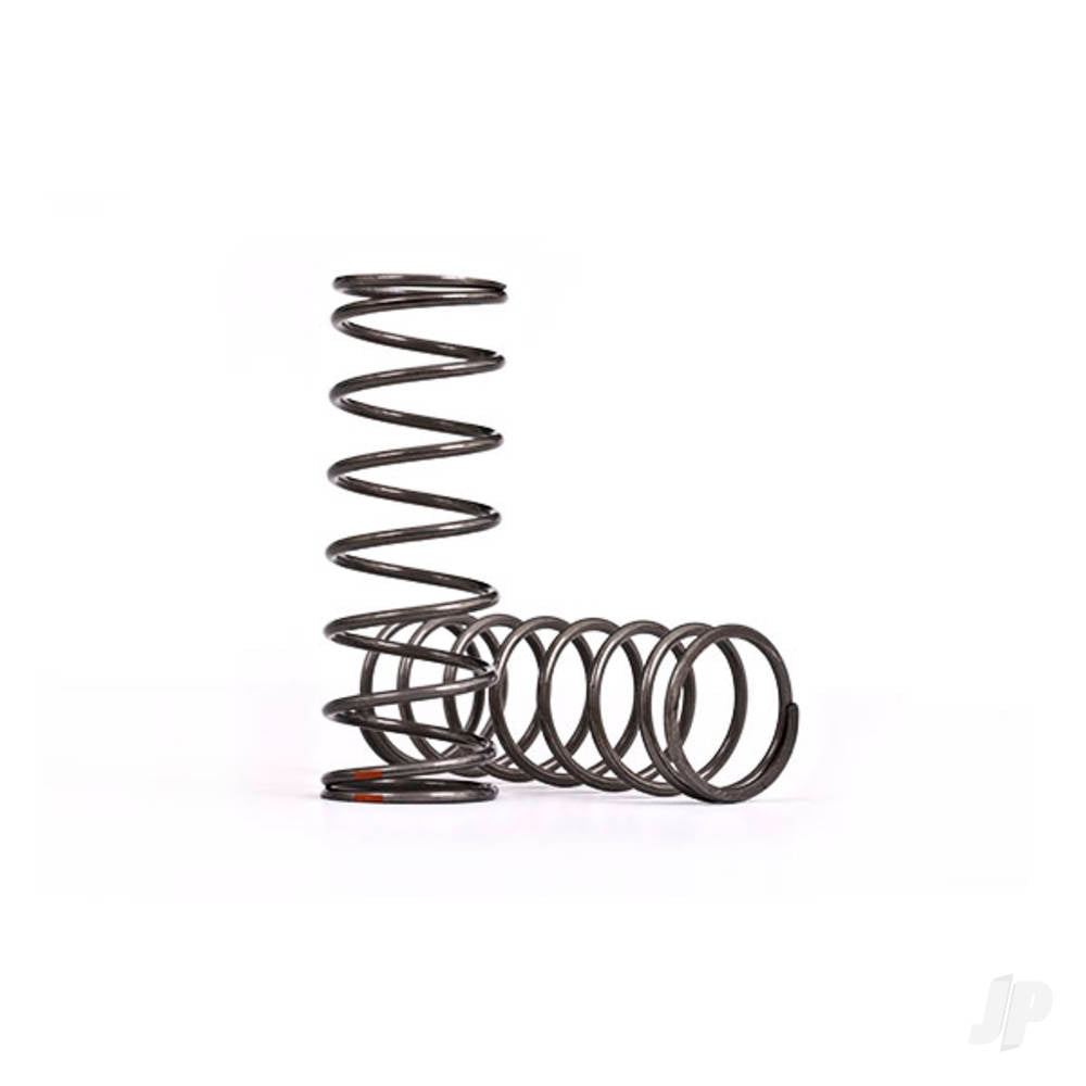 Traxxas Springs, shock, medium (natural finish) (GTX) (2.899 rate, orange stripe) (2) 7865