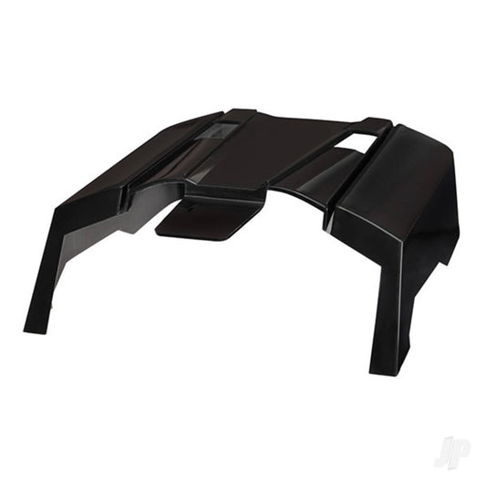 Traxxas Canopy, Rear, black, Aton 7916