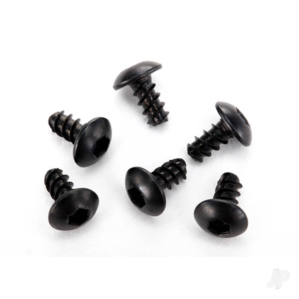 Traxxas Screws, 2.6x5mm button-head, self-tapping (hex drive) (6 pcs) 7944