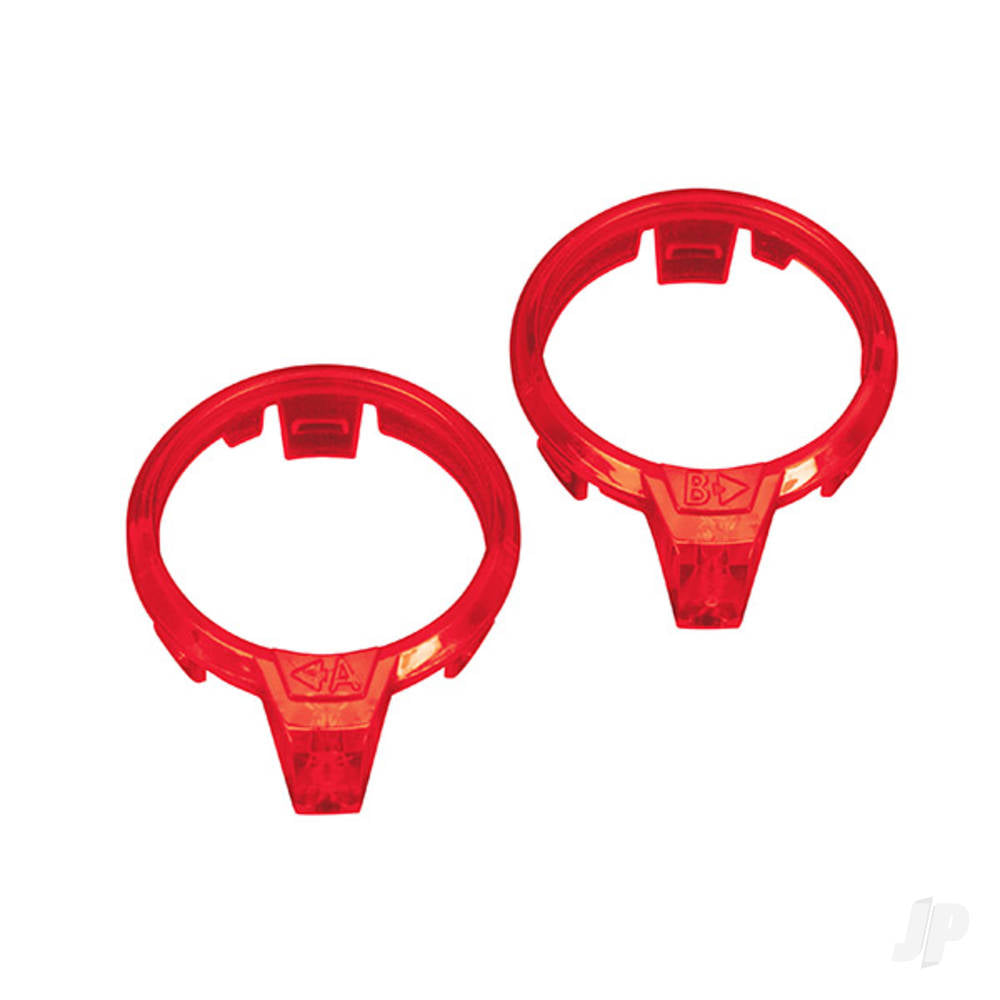 Traxxas LED lens, motor, Red (left & right) 7961