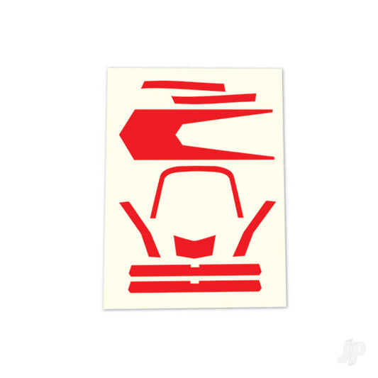 Traxxas Decals, high visibility, Red 7980