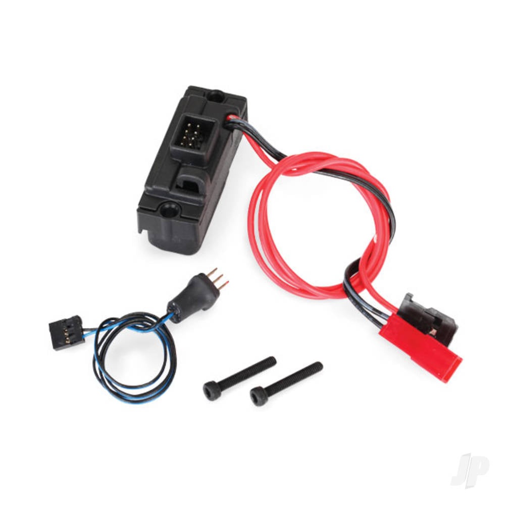 Traxxas LED lights, power supply (regulated, 3V, 0.5-amp) / 3-in-1 wire harness 8028