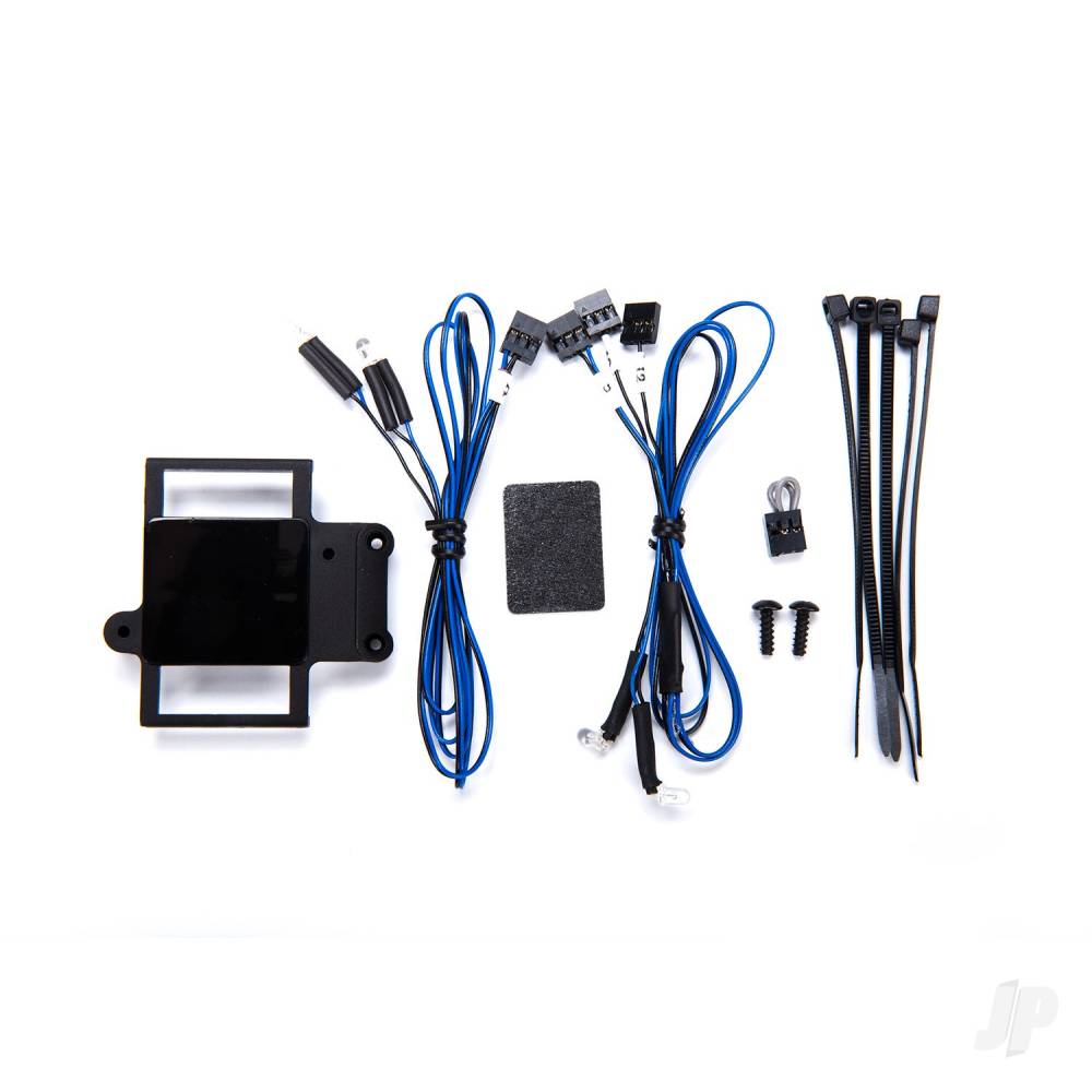Traxxas Installation kit, Pro Scale Advanced Lighting Control System, TRX-4 Chevrolet Blazer (1969 & 1972) (includes mount, reverse lights and turn signal harnesses, hardware) 8091