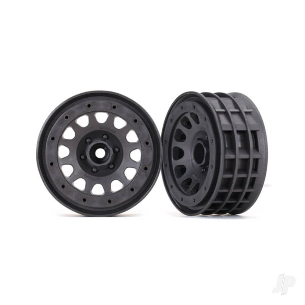 Traxxas Wheels, Method 105 2.2" (charcoal gray, beadlock) (beadlock rings sold separately) 8171A
