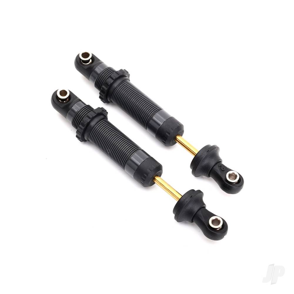 Traxxas Shocks, GTS hard-anodised, PTFE-coated aluminium bodies with TiN shafts (assembled with spring retainers) (2 pcs) 8260X