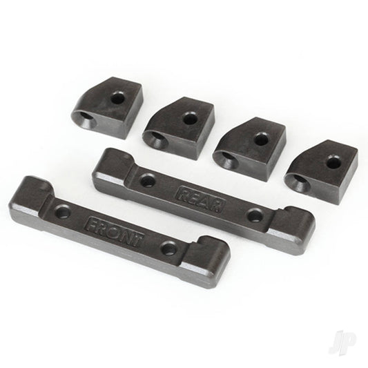 Traxxas Mounts, suspension arms (Front & Rear) / hinge pin retainers (4 pcs) 8334