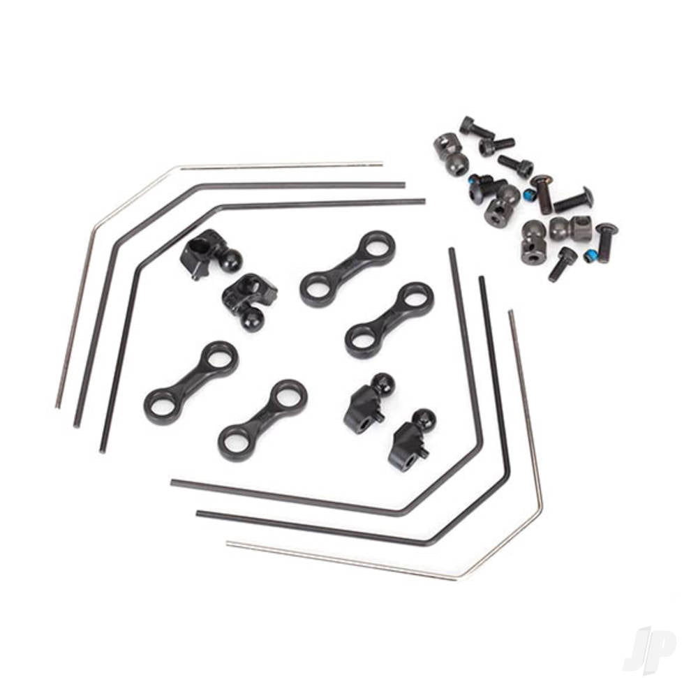 Traxxas Sway bar kit, 4-Tec 2.0 (Front and Rear) (includes Front and Rear sway bars and adjustable linkage) 8398