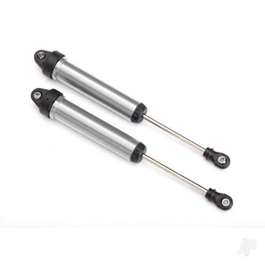 Traxxas Shocks, GTR, 160mm, silver aluminium (fully assembled with out springs) (Rear, no threads) (2 pcs) 8461