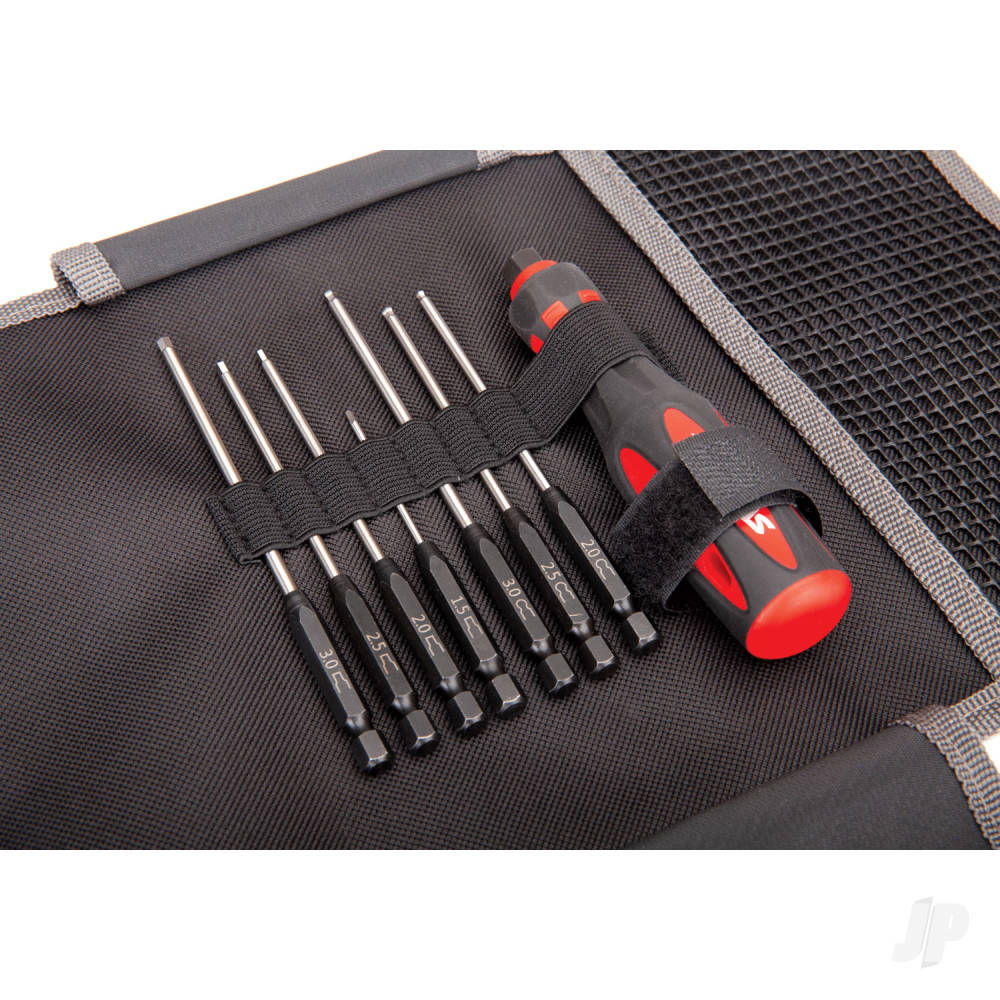 Traxxas 7-piece Metric Speed Bit Straight and Ball-end Hex Driver "Master" Set 8711