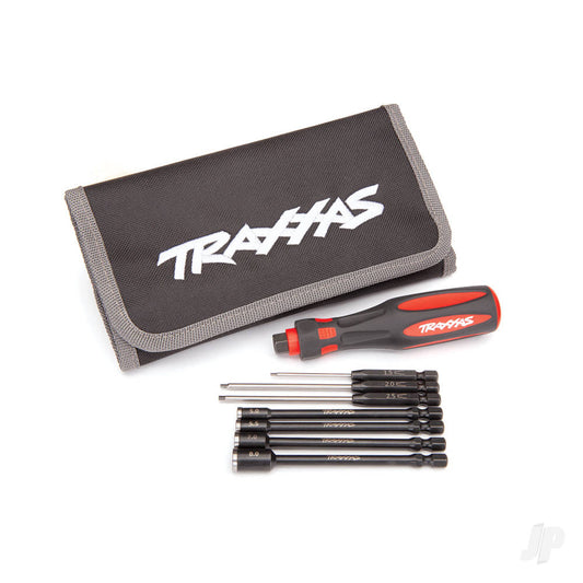 Traxxas 7-piece Metric Speed Bit Straight Hex and Nut Driver "Essentials" Set 8712