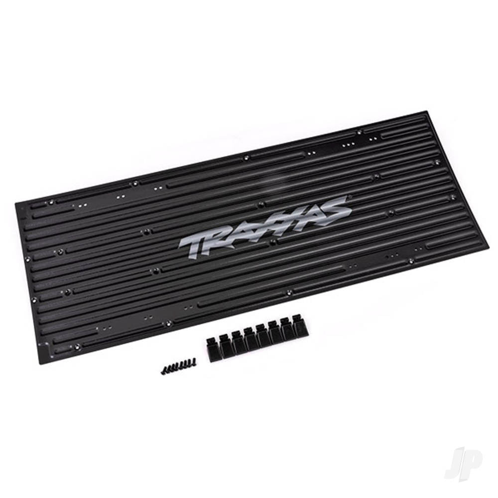 Traxxas Flatbed (with wheel chocks) (fits TRX-6 Ultimate RC Hauler) 8852X