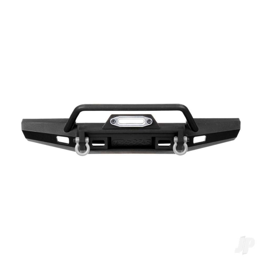 Traxxas Bumper, front, winch, narrow (includes bumper mount, D-Rings, fairlead, hardware) (fits TRX-4 Land Rover Defender and Tactical Unit with 8855 winch) (200mm wide) 8865