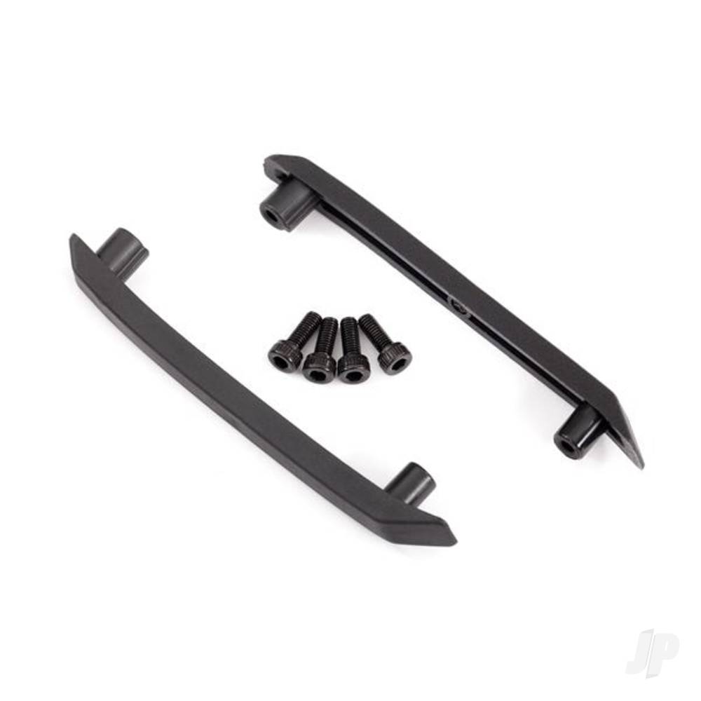 Traxxas Skid Plate, Roof (Body) (Black) / 3x8mm CS (4 pcs) 9017