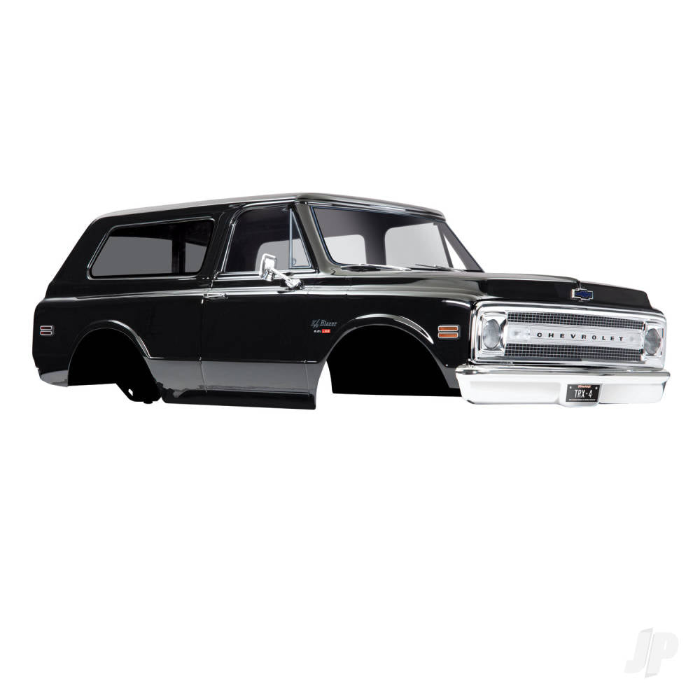 Traxxas Body, Chevrolet Blazer (1969), complete (black) (includes grill, side mirrors, door handles, windshield wipers, front & rear bumpers, decals) 9112X