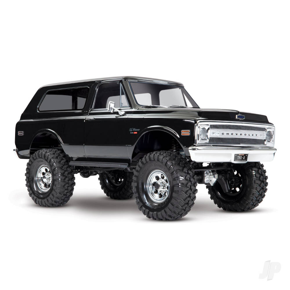 Traxxas Body, Chevrolet Blazer (1969), complete (black) (includes grill, side mirrors, door handles, windshield wipers, front & rear bumpers, decals) 9112X