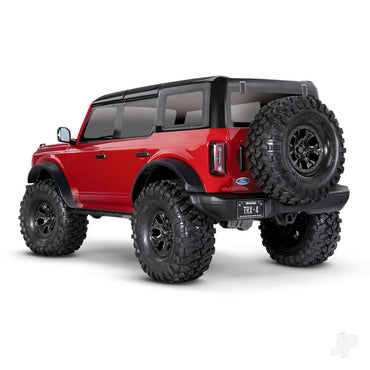Traxxas Shadow Black TRX-4 2021 Ford Bronco 1:10 4X4 Electric Scale & Trail Crawler (+ TQi 4-ch, XL-5 HV, Titan 550) 92076-4-BLK