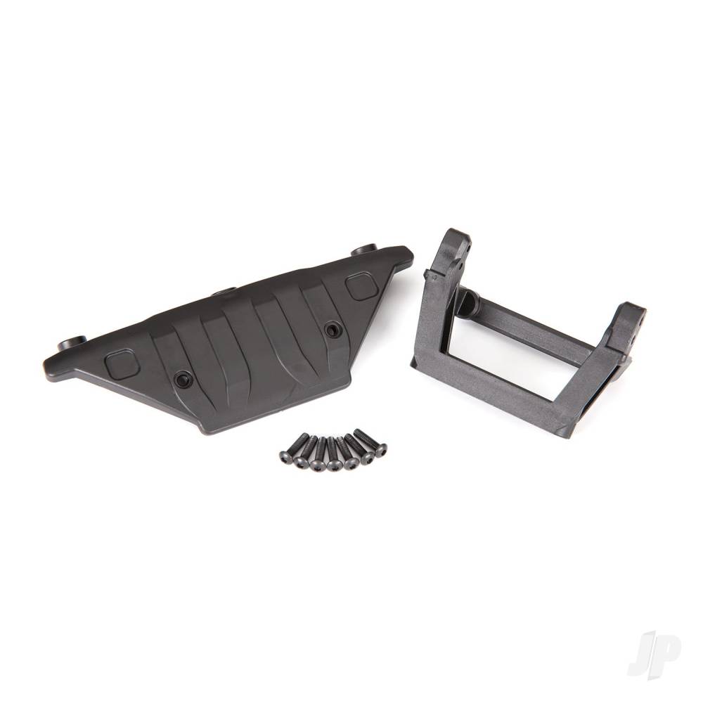 Traxxas Bumper mount, front / skidplate / 3x12mm BCS (7) 9223