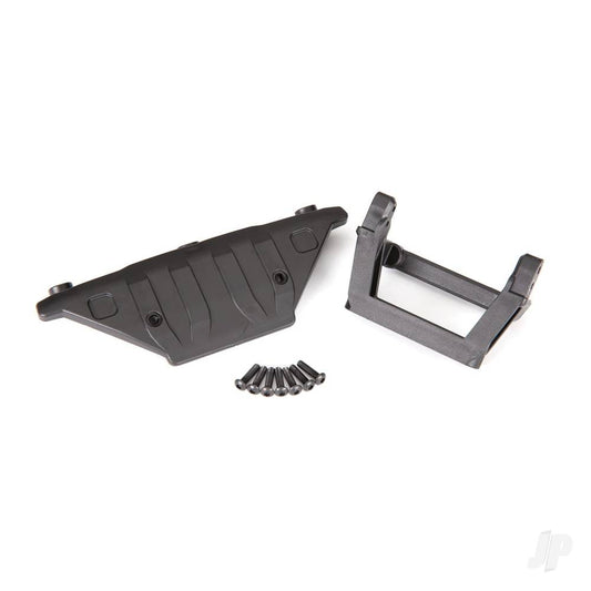 Traxxas Bumper mount, front / skidplate / 3x12mm BCS (7) 9223
