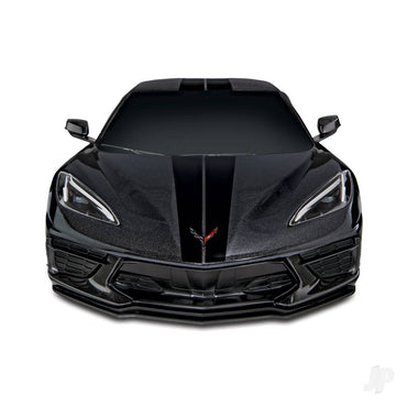 Traxxas Black Chevrolet Corvette Stingray 1:10 AWD Supercar (+ TQ 2-ch, XL-5, Titan 550) 93054-4-BLK
